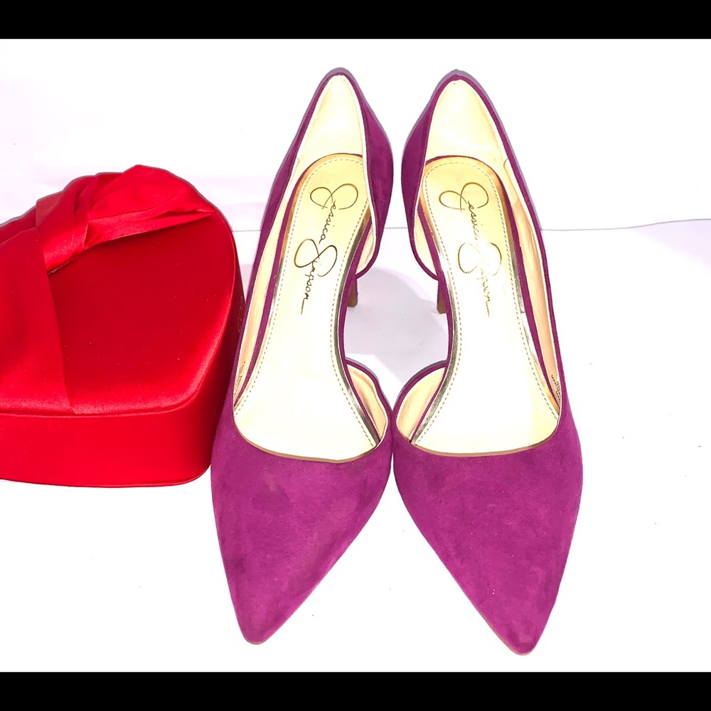 Pink Jessica Simpson pumps